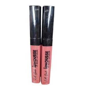 2 -LA Girl Lip Mousse Velvet Liquid Lip‎ Color Lipstick Glc783 BFF